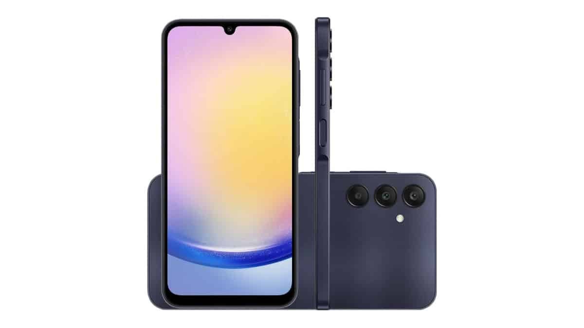 Smartphone Samsung Galaxy A25 5G 256GB – Azul Escuro
