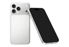 Telefone falso falso, telefone chamariz de tela preta, telefone Pear Phone17Air 17Pro Max, DisplayPhone parece telefone celular real pro max 17 prata (17Pro, branco, tela preta)