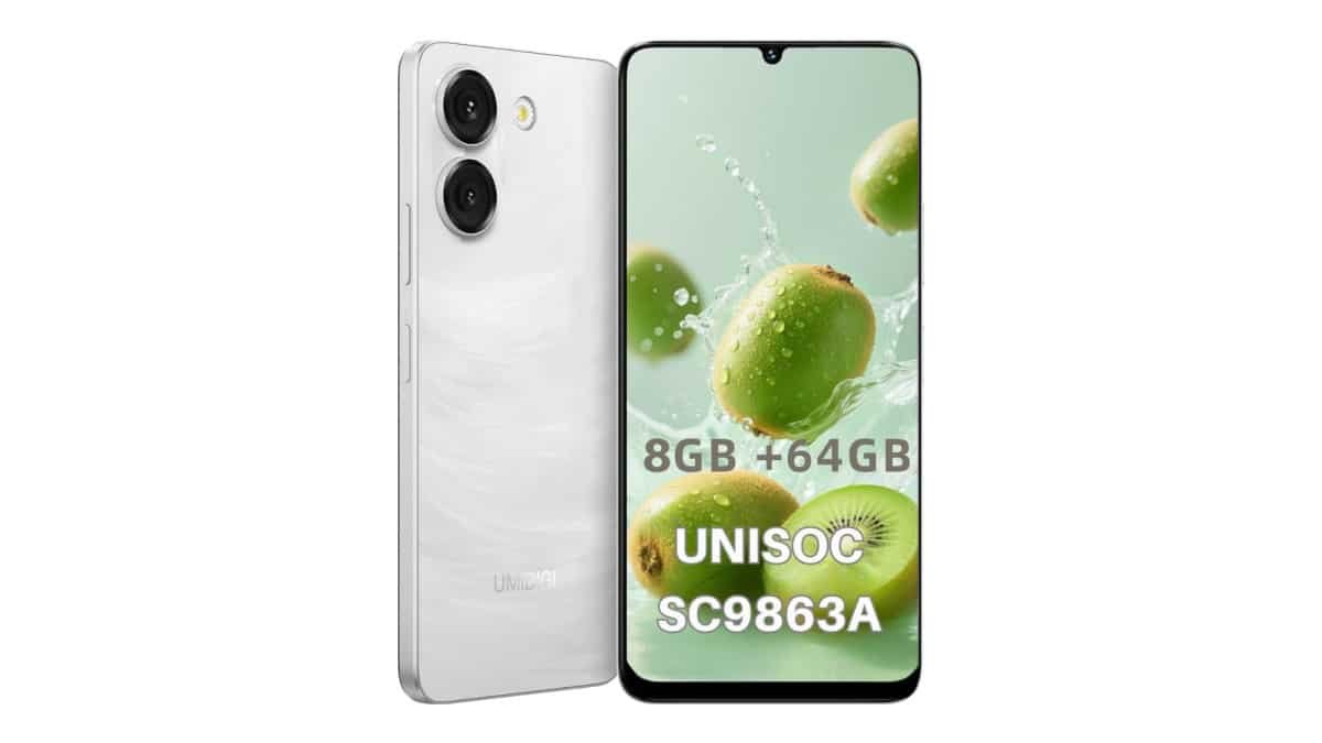 UMIDIGI Note 90A 4GB+64GB, Bateria 5000mAh, Câmera Dupla 13MP+2MP, Tela HD+ 1600×720, Android 14 Go Edition (Verde) (Branco)