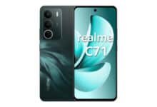 Celular Realme C71 4G Smartphone 4GB RAM 128GB ROM Dual SIM (Verde)