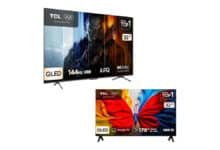 Combo Smart TV TCL 55 QLED 4K P8K WiFi 144Hz 55P8K e Smart TV TCL 32 HD QLED S5K WiFi 32S5K