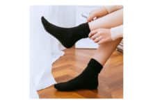 Kit 3 Pares Meia Térmica Flanelada Fleece Unissex, Meias de Inverno para Frio Intenso