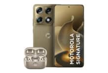 Kit Motorola Signature 5G 512GB Verde Oliva + Loop Swarovski Champagne