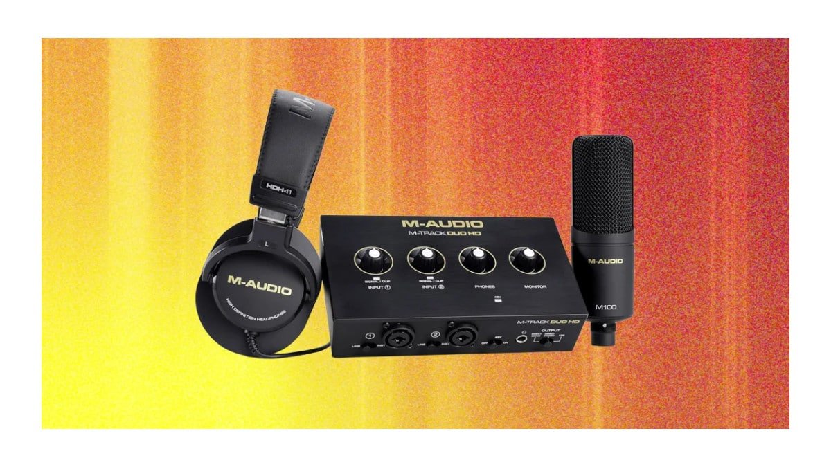 Pacote M-Audio M Track Duo HD: análise dos recursos e desempenho