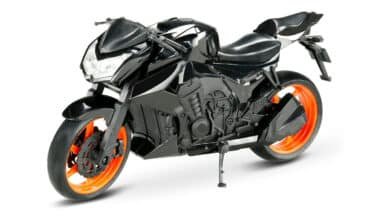 Roma Jensen Br, Roma Brinquedos Moto Naked Motorcycle, 25,9 cm, Cor Sortido, Pneu Borracha