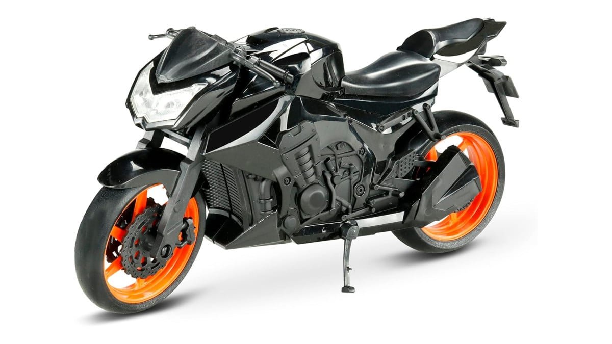 Roma Jensen Br, Roma Brinquedos Moto Naked Motorcycle, 25,9 cm, Cor Sortido, Pneu Borracha