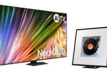Samsung Combo AI Big TV 75″ Neo QLED 4K 75QN85D 2024 + Music Frame Samsung LS60D