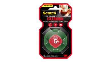 Scotch, 3M, Fixa Forte, Fita Dupla Face, Fixação Extrema, 24mm x 2m