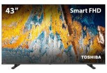 Smart TV DLED 43 FULL HD Toshiba 43V35L VIDAA 2 HDMI 2 USB Wi-Fi – TB017M