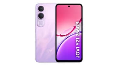 Smartphone JOVI Y21 256GB 8GB RAM Câmera 50MP Bateria 6500mAh (Lilás)