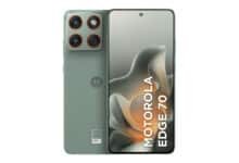 Smartphone Motorola Edge 70 5G – 512GB 24GB (12GB RAM + 12GB RAM Boost), Ultrafino, 3 cameras 50MP, Tela 1.5K extreme Amoled 120hz – Lily Pad