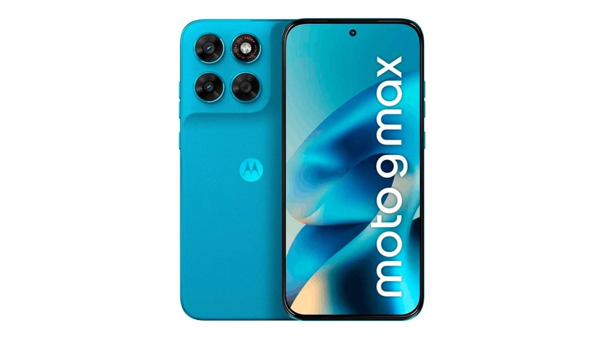 Smartphone Motorola Moto G Max 5G – 256GB 24GB (8GB RAM + 16GB RAM Boost), câmera 200MP, OIS, Tela 1.5K extreme AMOLED 120hz, IP68 e IP69 – Azul Claro