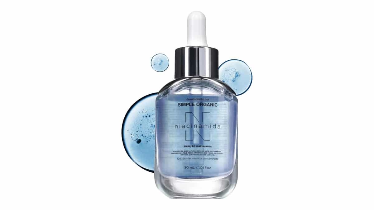 Solução Niacinamida 30ml Simple Organic