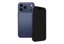 Telefone falso falso, telefone chamariz de tela preta, telefone Pear Phone17Air 17Pro Max, DisplayPhone parece telefone celular real pro max 17 (17Pro, azul escuro, tela preta)