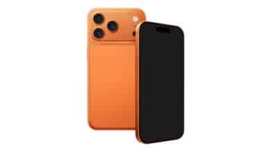 Telefone falso falso, telefone chamariz de tela preta, telefone Pear Phone17Air 17Pro Max, DisplayPhone parece telefone celular real pro max 17 (17Pro, laranja cósmico, tela preta)