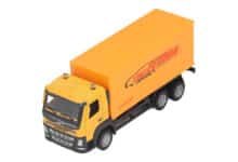 Caminhão contêiner modelo brinquedo adulto casa dobrável carro de simulação portátil