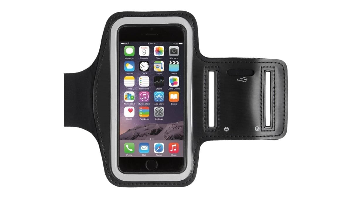 Braçadeira Porta Celular Para Smartphone Motorola Samsung Xiaomi Até 6.2 Polegadas A10 Xiaomi Redmi Note 7 e Redmi Note 8 E6 Play K40s