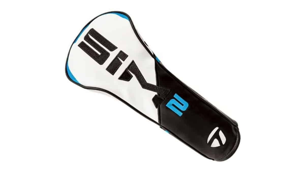 TaylorMade Capa de cabeça híbrida para Golf Sim2 Rescue 2021 preto/branco/azul/limão neon