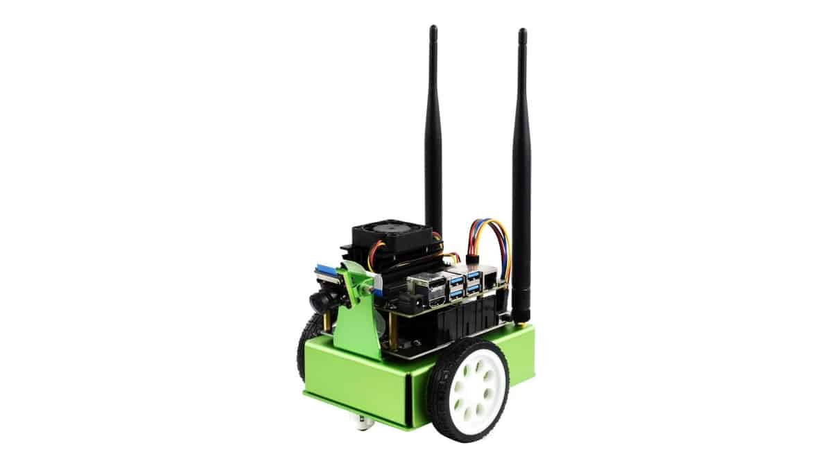 Waveshare JetBot AI Kit Accessories Add-ons for Jetson Nano to Build JetBot (Doesn’t Support Nano 2GB)
