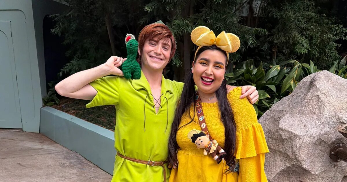 Criadora viral da Disneyland explica relação próxima com intérprete de Peter Pan