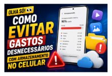 Como evitar gastos desnecessários com armazenamento no celular