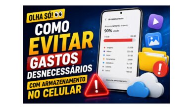 Como evitar gastos desnecessários com armazenamento no celular