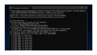 Criminosos exploram falha de autenticação no SharePoint após divulgação de PoC