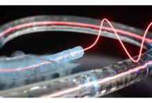 Fibra congelada amplia em mil vezes interação entre luz e som