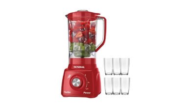 Liquidificador Mondial L99-fr Turbo Power Vermelho