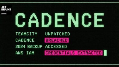 Falha em TeamCity expõe credenciais AWS após ataque à JetBrains Cadence