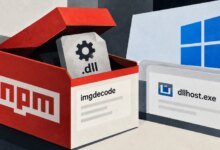Pacote npm 'imgdecode' do MALFEX esconde carregador de shellcode no Windows