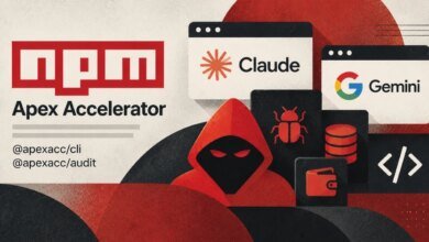 Pacotes npm são usados para espalhar malware e desviar tráfego de IA