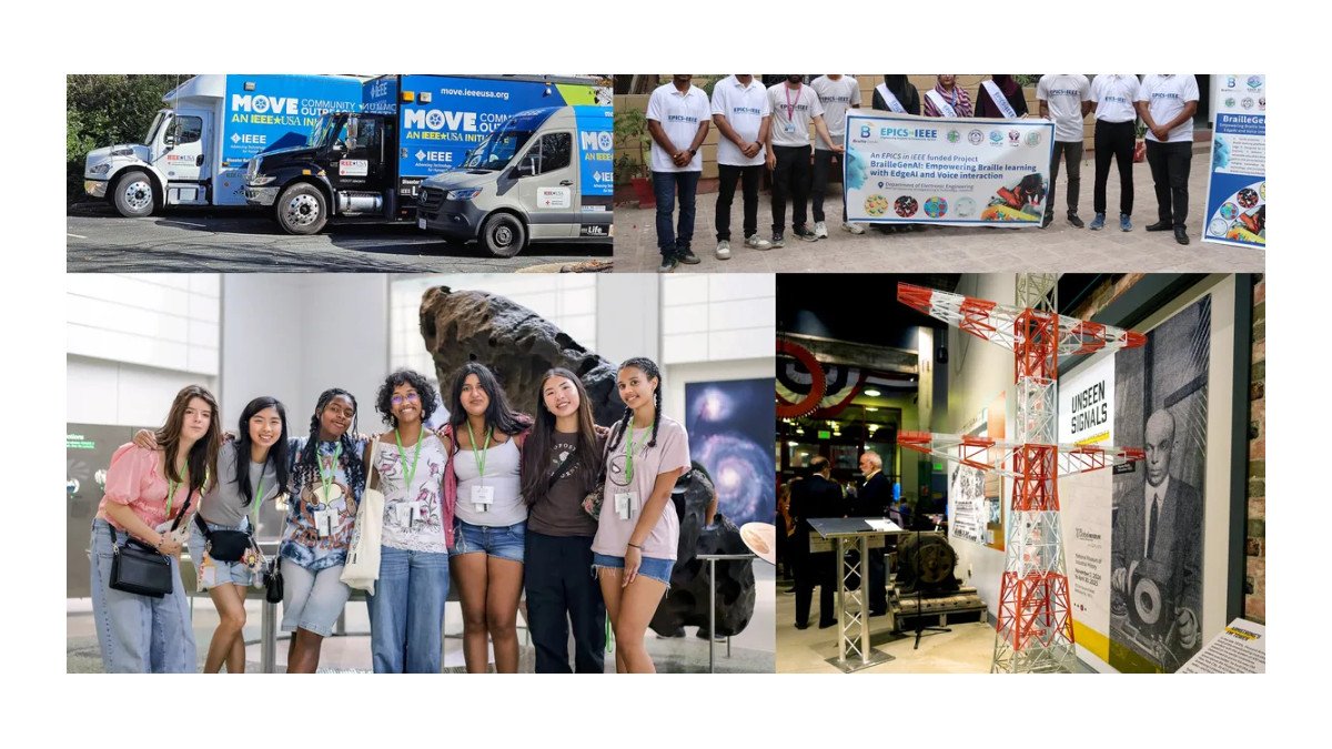 Engenheiros do IEEE impulsionam projetos em benefício da sociedade